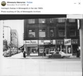 1968 ca. Minneapolis, MN Fanny Farmer Hennepin Avenue FB