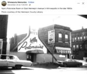 1968 ca. Minneapolis, mN Nye’s Polonaise Room FB