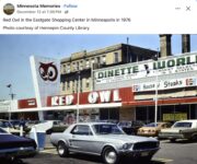 1976 Minneapolis, MN Red Owl Eastgate Shopping Center FB