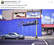 1985 Minneapolis, MN J D Hoyt’s Supper Club FB