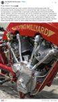 2024 ca. FLYING MILLYARD V twin motorcycle FB