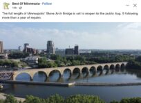 2025 Minneapolis, MN Stone Arch Bridge FB
