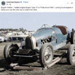 A BUGATTI Type 37 racer in 1962 FB