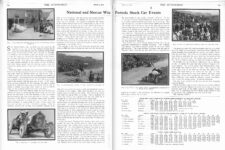 1911 3 2 National and Mercer Win Portola Stock Car Events article THE AUTOMOBILE pages 640 & 641