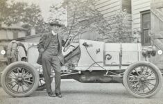 1911 ca. Underslung Speedster racer RPPC front screenshot