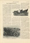 1905 8 3 Grout Gasoline Touring Car article THE AUTOMOBILE 8.5″×12″ page 142