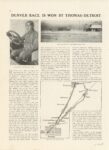1908 6 4 DENVER RACE IS WON BY THOMAS-DETROIT article MOTOR AGE 8.75″×12″ page 20