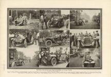 1910 7 ca. The Finish of the Seventh A.A.A. Tour for the Glidden and Chicago Trophies photos 9.5″×14″