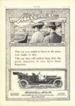 1910 8 1911 Mitchell MODEL S PRICE $2000 ad MoToR 9.5″×14″ page 62