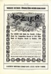 1910 8 LOZIER WORLD’S 24 HOUR STOCK CAR RECORD 1196 MILES ad MoToR 9.5″×14″ page 42