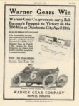 1915 6 6 Warner Gears Win ad MOTOR AGE 8.25″×11″ page 58