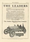 1916 7 6 FEDDERS RADIATORS THE LEADERS ad THE AUTOMOBILE 8.25″×12″ page 84