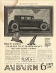 1928 8 1 AUBURN 6 SIXTY SIX $1595 ad THE SATURDAY EVENING POST 10.75″×13.75″ page 152