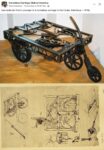 1478 ca. Leonardo da Vinci’s 3-Wheeler concept FB