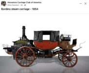 1854 BORDINO steam carriage FB
