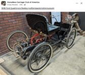 1896 FORD Quadricycle 3-Wheeler Replica FB