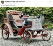 1901 RENAULT Type D 4.5CV FB