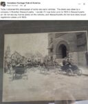 1901 ca. Brockton, MASS Early autos FB