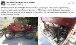 1902 LOCOMOBILE Steam 10 HP FB