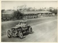 1912 11 5 ca. Brighton Beach Races LOZIER Ralph Mulford 9″×6.5″ photo front