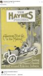1914 3 HAYNES America’s First Car FB