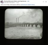1920s Minneapolis, MN Stone Arch Bridge FB