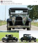 1922 DUESENBERG Model-A 661 1075 Coupe Fleetwood FB