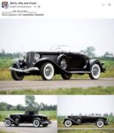 1933 AUBURN V12 Speedster Boattail FB