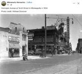 1934 Minneapolis, MN Hennepin Avenue at 10th Street FB
