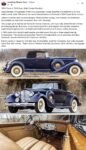 1934 PACKARD 1104 Super Coupe Roadster FB