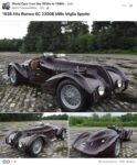1938 ALFA ROMEO 6C 2300B Mille Miglia Spyder FB