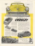 1949 5 7 CROSLEY It’s smart to own a ad THE SATURDAY EVENING POST 10.5″×13.5″ page 175
