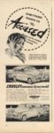 1949 CROSLEY announces big new models ad 5.75″×13.75″ page 50