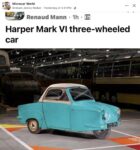 1950s ca. HARPER Mark VI 3-Wheeler FB