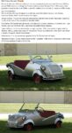 1953-1960 VOISIN Biscuter 100 microcar FB