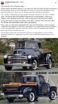 1953 CHEVROLET 3100 5-Window Pickup FB