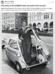 1953 ISO:BMW Isetta 3-Wheeler and Cary Grant FB