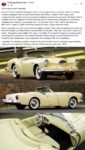1954 KAISER Darrin Roadster yellow FB