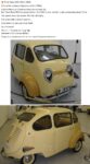 1955-1960 TIVER Rana 500 microcar FB