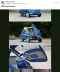 1955 BMW Isetta 3-Wheeler blue FB