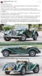1955 MG TF 1500 Roadster FB