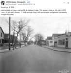 1956 11 9 Minneapolis, MN Lowry Avenue NE at Madison Street FB