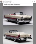 1956 PACKARD Caribbean FB