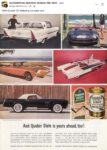 1956 Quaker Oil concept cars ad FB