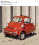 1957 BMW Isetta 300 red 3-Wheeler FB