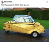1957 MESSERSCHMIDT KR200 Cabin Scooter 3-Wheeler FB