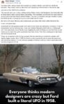 1958 FORD La Galaxie concept FB