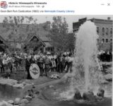 1963 Minneapolis, MN Grain Belt Park FB