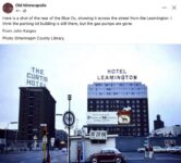 1965 ca. Minneapolis, MN Curtis and Leamington Hotels FB