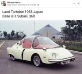 1968 Land Tortoise microcar concept FB
